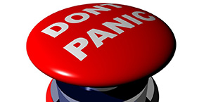 don&#39;t panic button