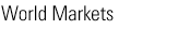 World markets