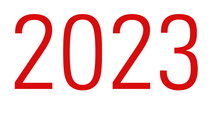2023 in red