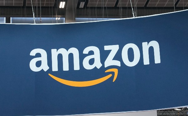 An Amazon banner