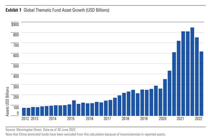 Growth of Thematic Funds