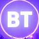 BT logo at a concert