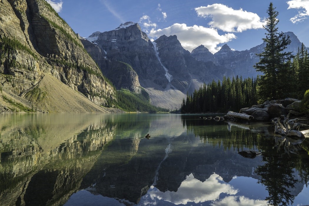 Lake in Canadian rockies