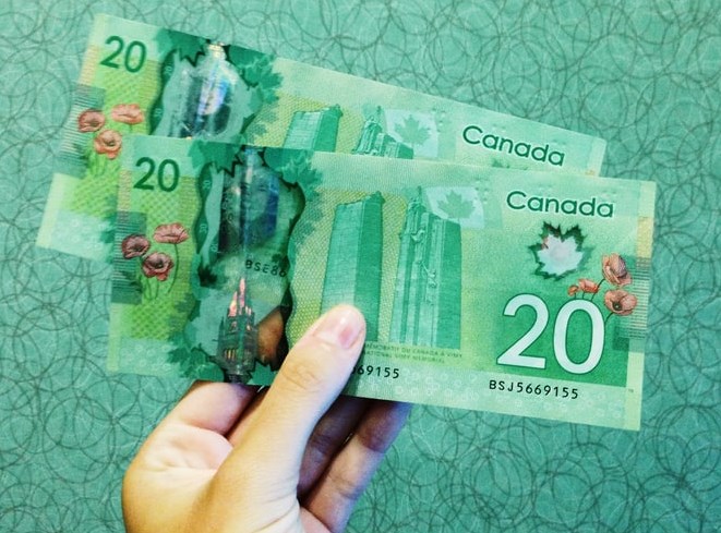 Canadian 20 dollar bills 1