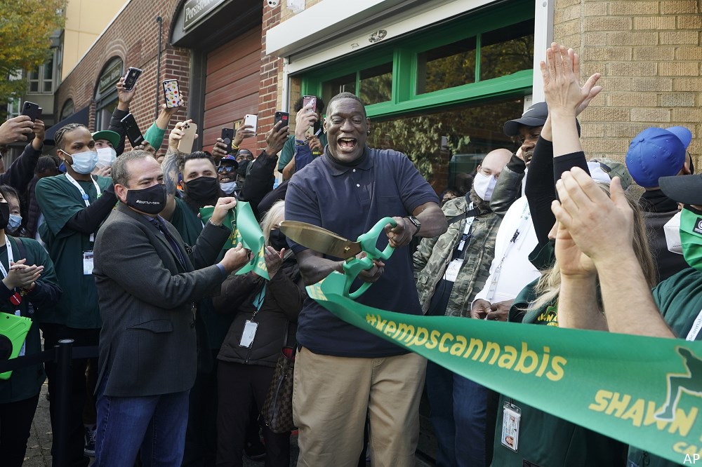 Cannabis shop opening