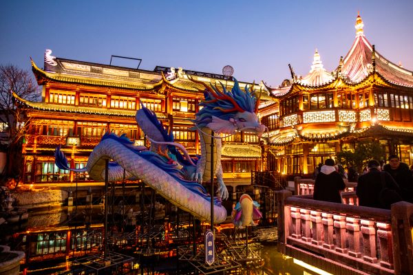 dragon in Shanghai