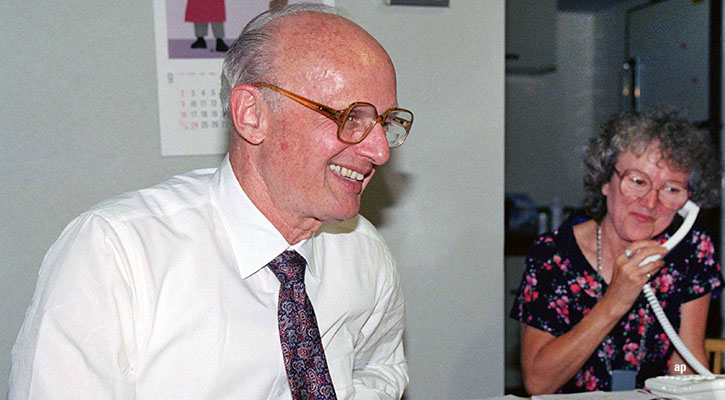 Harry and Barbara Markowitz in 1990