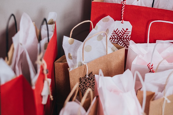 Bags of Holiday Shopping