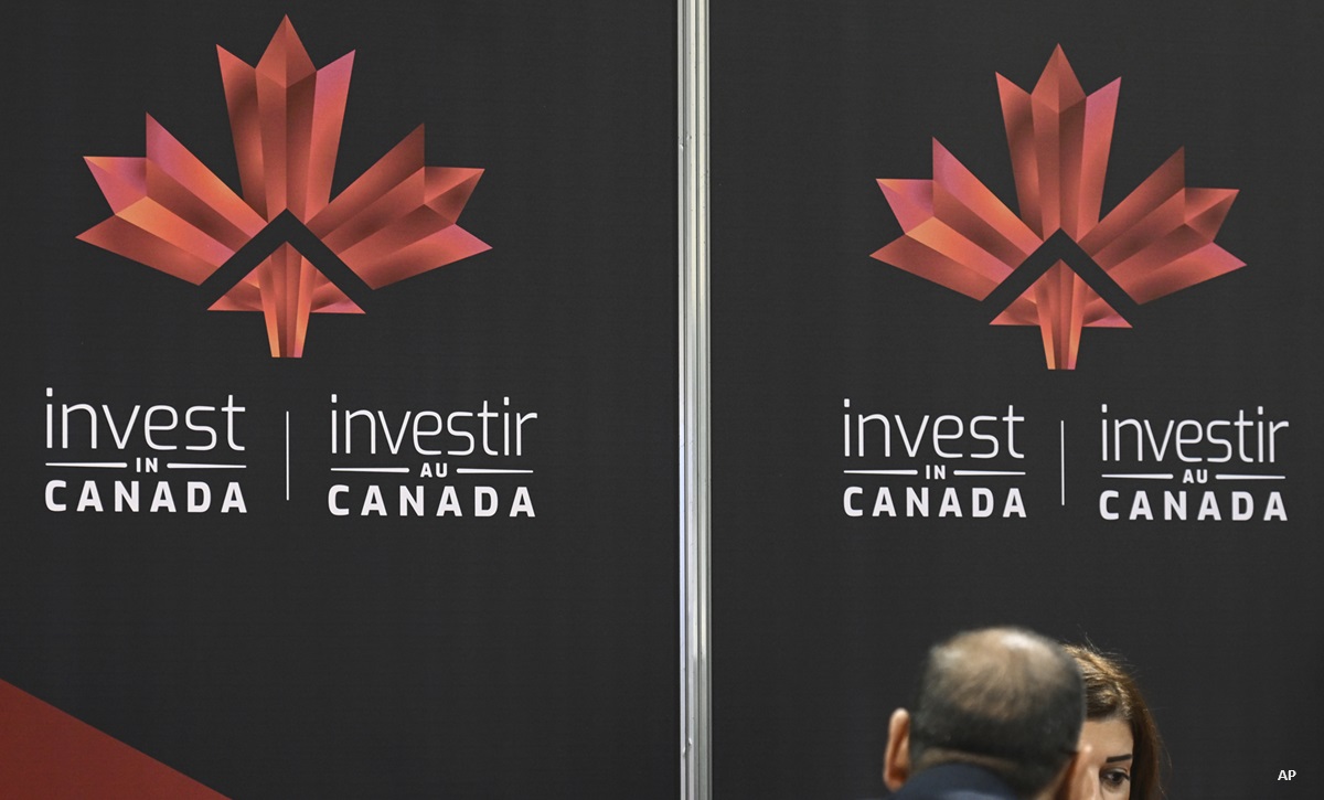 Invest in Canada trade fair stand
