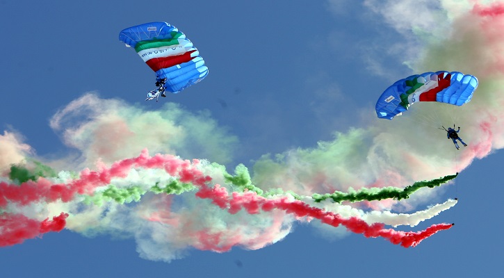 Paracaídas Italia