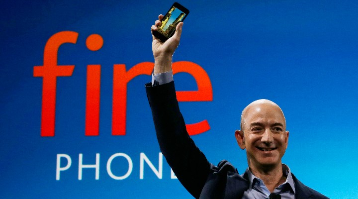 Jeff Bezos unveils the Amazon Fire phone