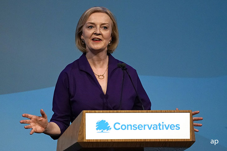 Liz Truss, UK prime minister