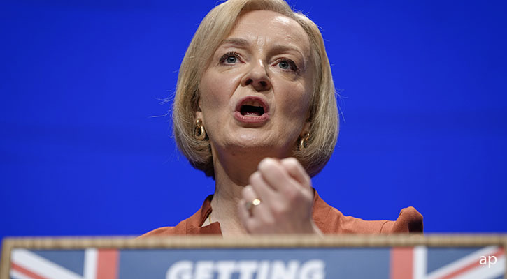 Truss at Conservative conference