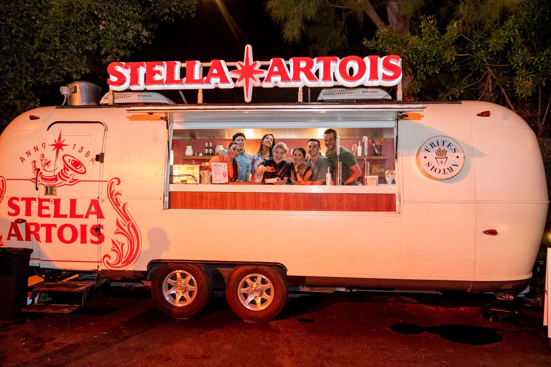 Stella Artois food truck