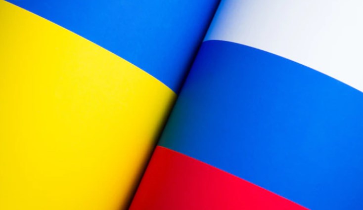 ukrainrussia flag