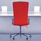red chair in a boardroom