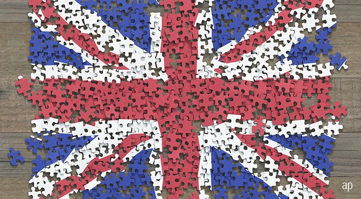 UK union jack jigsaw